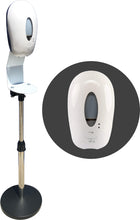 Load image into Gallery viewer, Safeline360 infrared hand sanitizer soap dispenser with stand