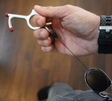 Load image into Gallery viewer, Door opener keychain styus contactless