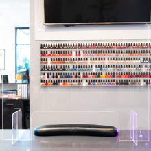 Load image into Gallery viewer, Acrylic Sneeze Guard / Protective Shield - Freestanding Countertop Design
