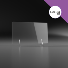 Load image into Gallery viewer, Acrylic Sneeze Guard Protective Shield  Freestanding Countertop USA