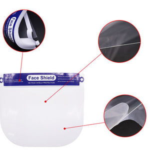 Protective Face Shield Clear Reusable
