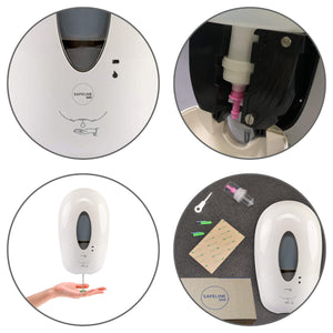 Safeline360 Touch-Free Hand Sanitizer Soap Dispenser 1000 ml