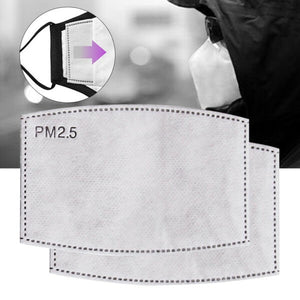 carbon filter pm2.5 for washable fabric face masks 