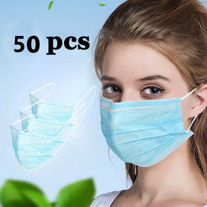 disposable surgical protection face masks 50 pcs