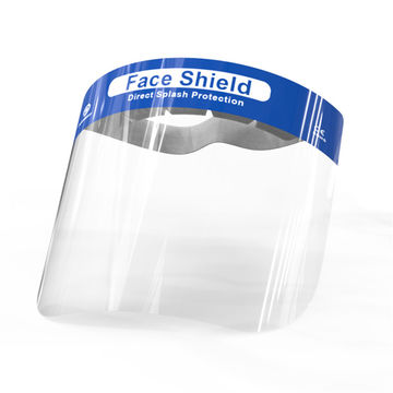 Safe Handler BLSH-ES-SFS Clear Reusable Facial Protection Face Shield